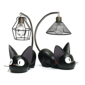 LED Night Lamp Creative Resin Cat Animal Night Lamp Ornaments Home Decoration Kitty Table Lamp