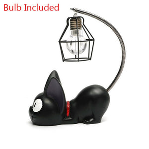 LED Night Lamp Creative Resin Cat Animal Night Lamp Ornaments Home Decoration Kitty Table Lamp
