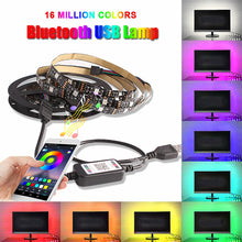 Load image into Gallery viewer, USB Light Cabinet Smartphone Bluetooth Controller Kitchen Under Cabinet LED Lighting
