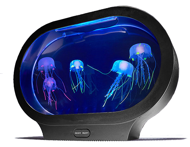 Boaz Jelly fish Lamp Tank Mood Light Aquarium LED Colorful Aquarium Ocean Wave