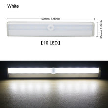 Load image into Gallery viewer, PIR lampe de placard à garde-robe, appareil à la lumière sous le lit à la garde-robe lampe

